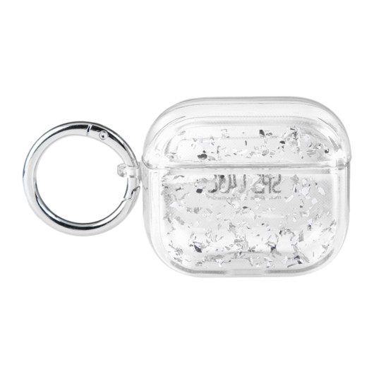 Θήκη Sonique Silver Foil για AirPods Pro 2 Διάφανο 