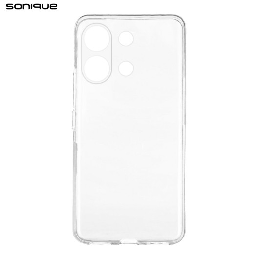 Θήκη Σιλικόνης Sonique Crystal Clear Xiaomi Redmi Note 13 4G Διάφανο - Sonique - Διάφανο - Redmi Note 13 4G - Θήκες Πλάτης