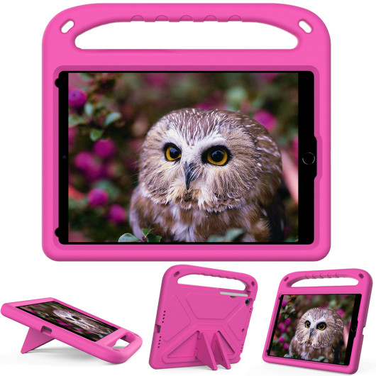 Θήκη Tablet Sonique Jazzy Kidsafe με Χειρολαβή για Apple iPad 10.2'' 2019/2020/2021 Φουξ 