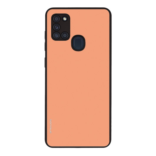 Θήκη Sonique ColorBloc Series για Samsung Galaxy A21s Κοραλί