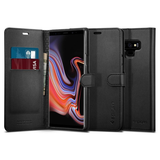 Spigen Samsung Galaxy Note 9 Case Wallet S Black (599CS24579)