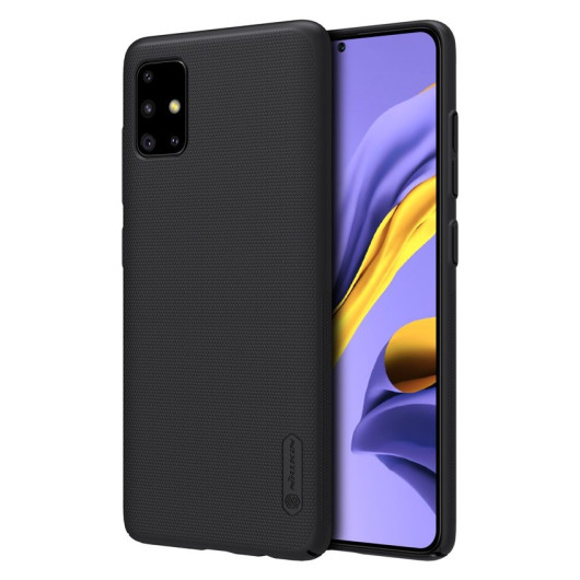 Nillkin Super Frosted Back Cover Black για το Samsung Galaxy A51 (200-105-470)