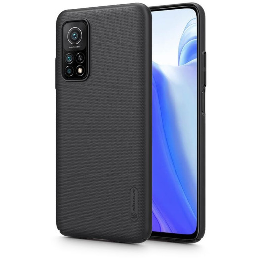 Nillkin Θήκη Super Frosted Shield Xiaomi Mi 10T / 10T Pro & Kickstand - Βlack (75284)