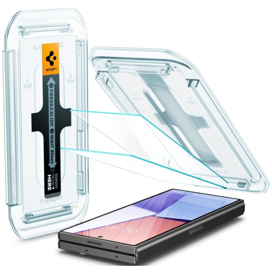 Αντιχαρακτικό Γυαλί Εξωτερικής Οθόνης - Samsung Galaxy Z Fold6 - Spigen Tempered Glass GLAS.tR EZ Fit - 2 Τεμάχια (AGL07969)