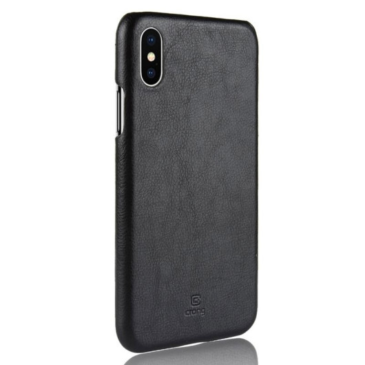 Crong Essential Cover - Σκληρή Θήκη Apple iPhone X / XS - Black (CRG-ESS-IPXS-BLK)
