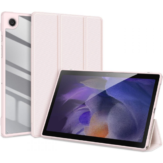 Duxducis Toby Series - Θήκη Flip Samsung Galaxy Tab A8 10.5" 2021 X200 / X205 - Pink (94815)