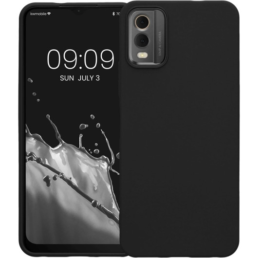 KWmobile Θήκη Σιλικόνης Nokia C32 - Black (KWM000021KO001C)