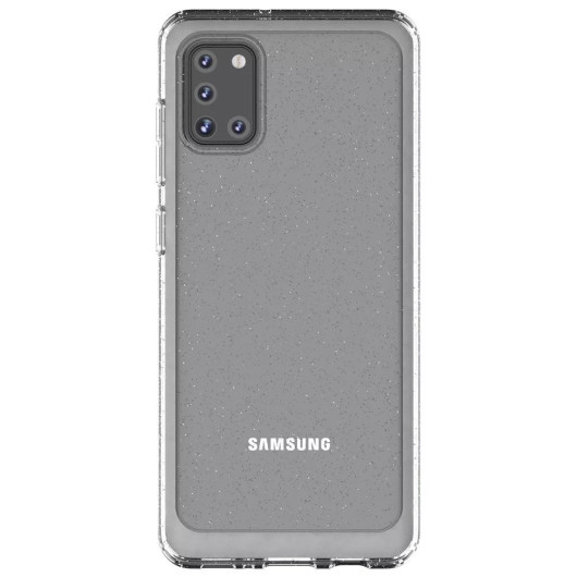 Official Samsung A Cover by Araree - Θήκη Σιλικόνης Samsung Galaxy A21s - Transparent (GP-FPA217KDBTW)