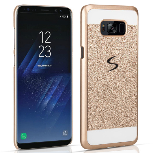 Θήκη Flash Diamond χρυσή για Samsung Galaxy S8 by YouSave