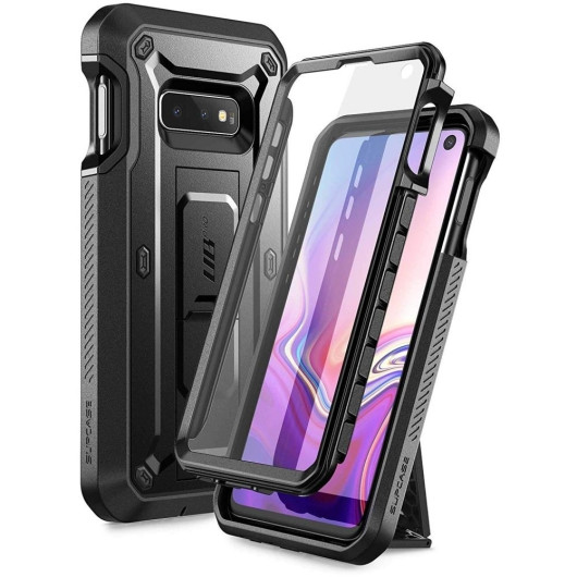 Supcase Ανθεκτική Θήκη Unicorn Beetle Pro Samsung Galaxy S10 - Black (SUP-Galaxy-S10-UBPro-SP-Black)