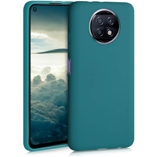 KW Θήκη Σιλικόνης Xiaomi Redmi Note 9T - Teal Matte (200-107-808)
