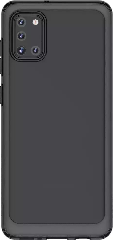 Official Samsung A Cover by Araree - Θήκη Σιλικόνης Samsung Galaxy A31 - Black (GP-FPA315KDABW)