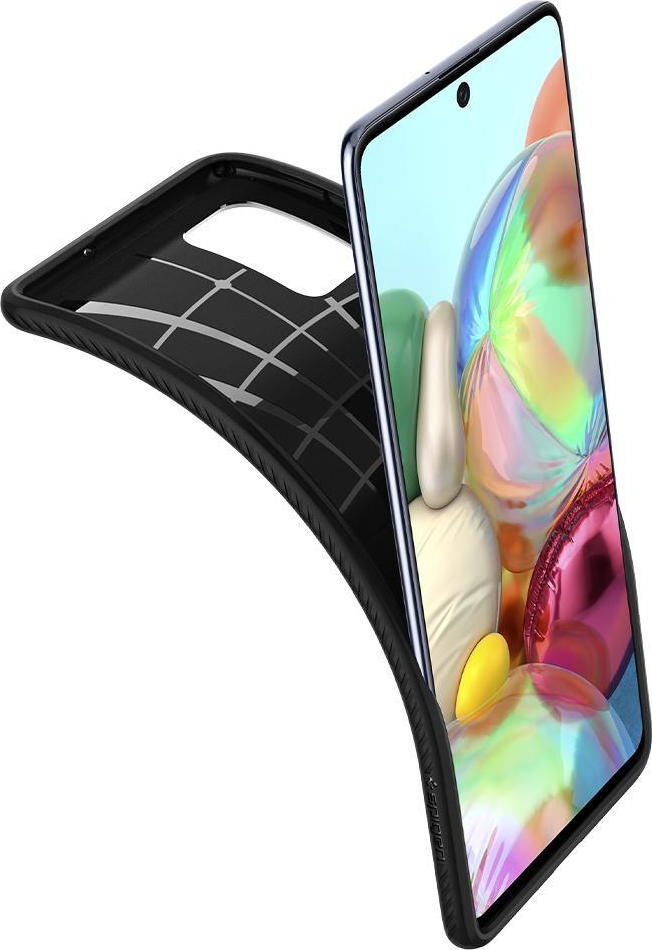 Spigen Liquid Air - Θήκη Samsung Galaxy A71 - Black (ACS00602)