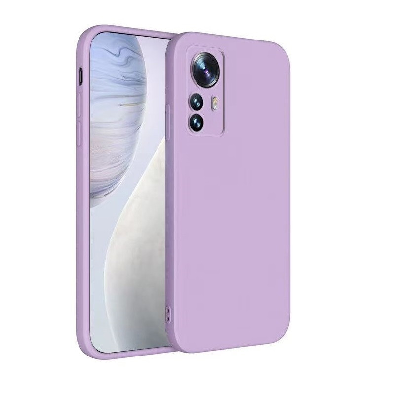 Bodycell Square Liquid Silicon Case For Xiaomi 12 / 12x - Light Violet (200-109-726)