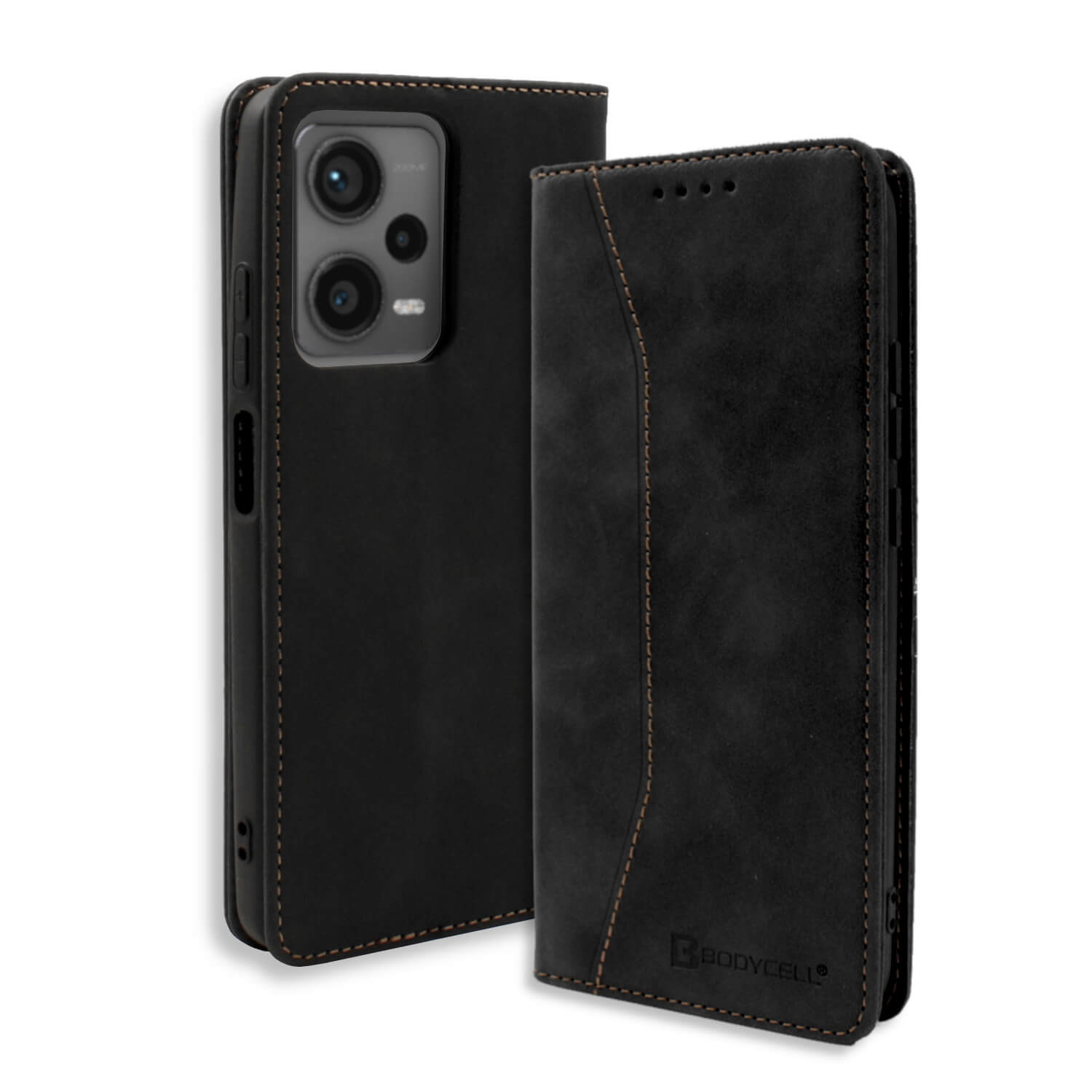 Bodycell Θήκη - Πορτοφόλι Xiaomi Poco X5- Black (04-01122)
