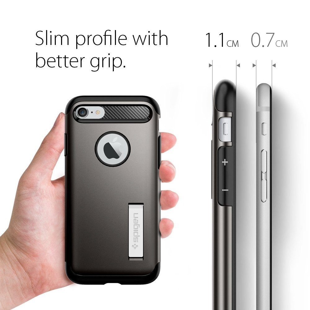  Spigen iPhone 7 Slim Armor Gunmetal (042CS20301)