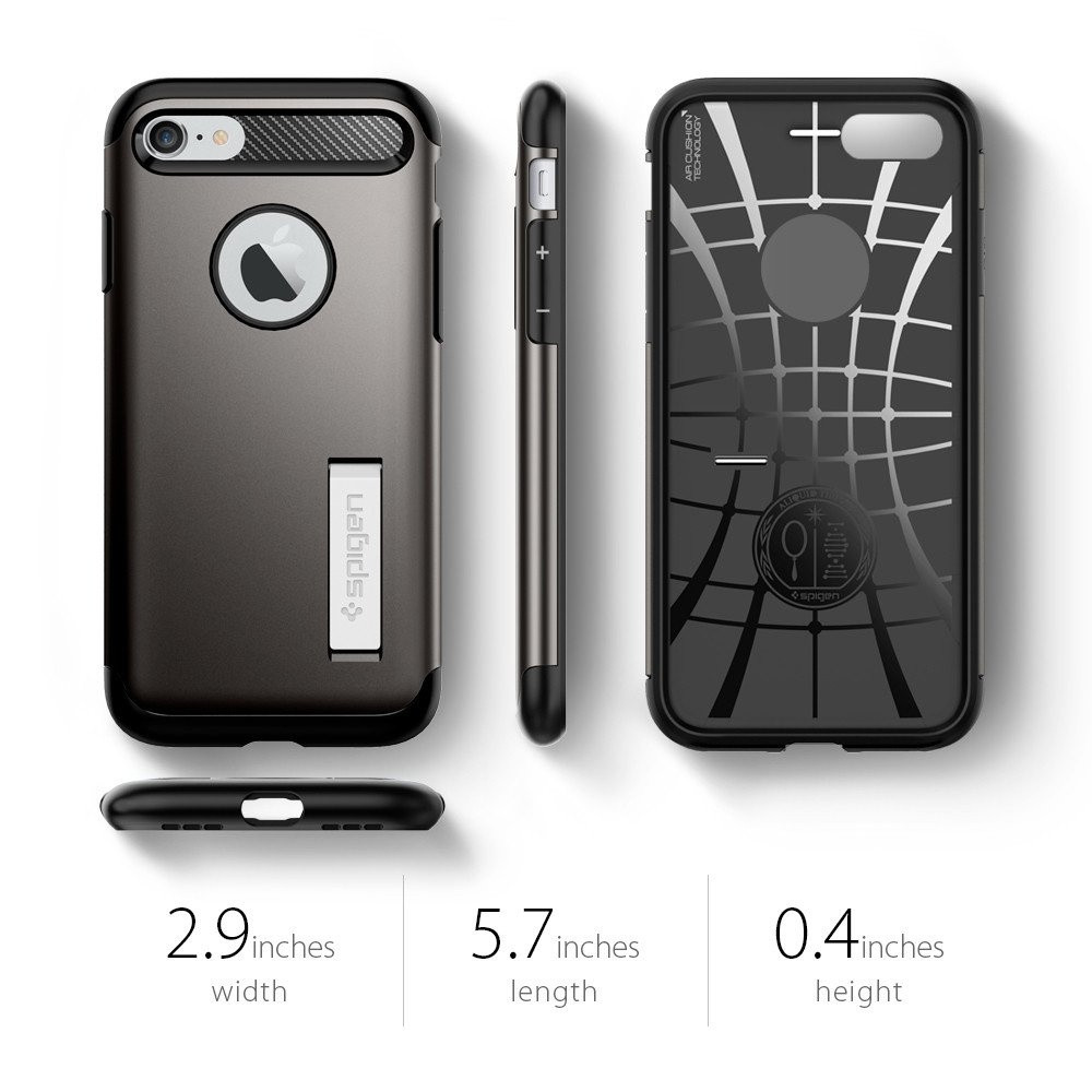  Spigen iPhone 7 Slim Armor Gunmetal (042CS20301)