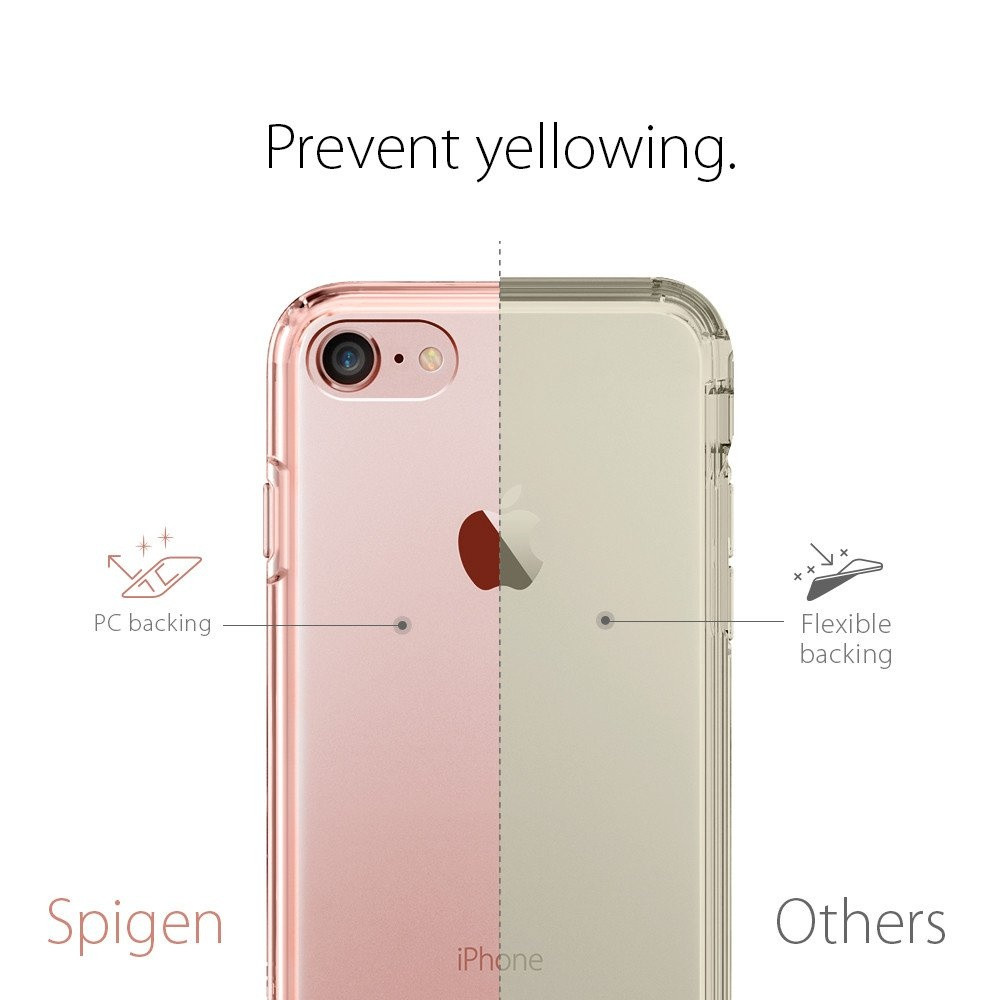Spigen iPhone 7 Ultra Hybrid Rose Crystal (042CS20445)