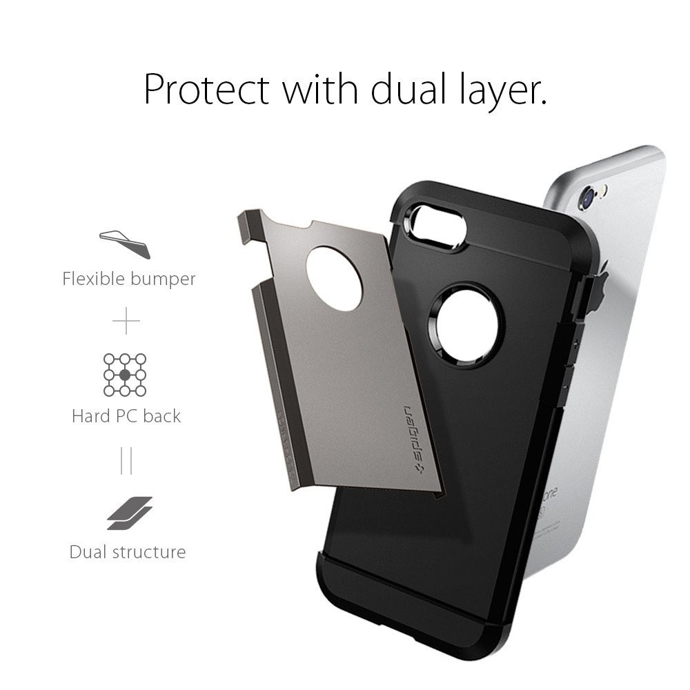 Spigen iPhone 7 Tough Armor Gunmetal (042CS20489)