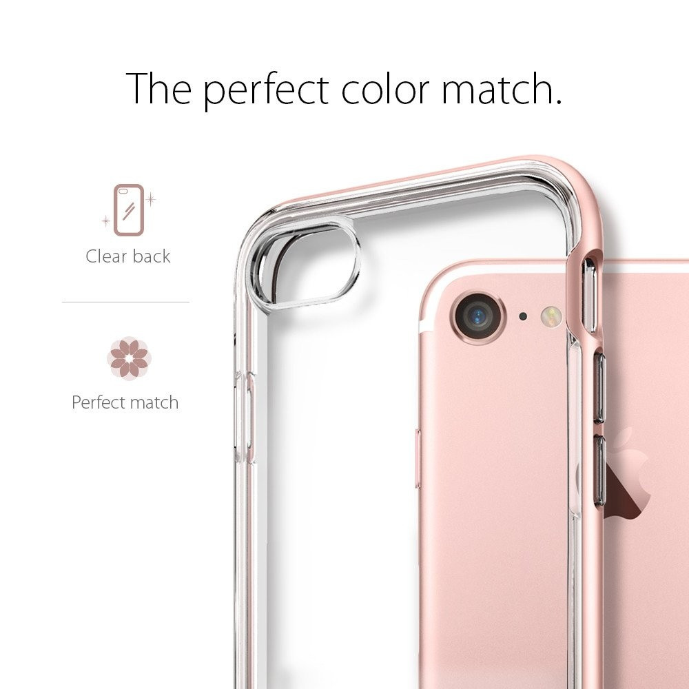 Spigen iPhone 7 Neo Hybrid Crystal Rose Gold (042CS20524)