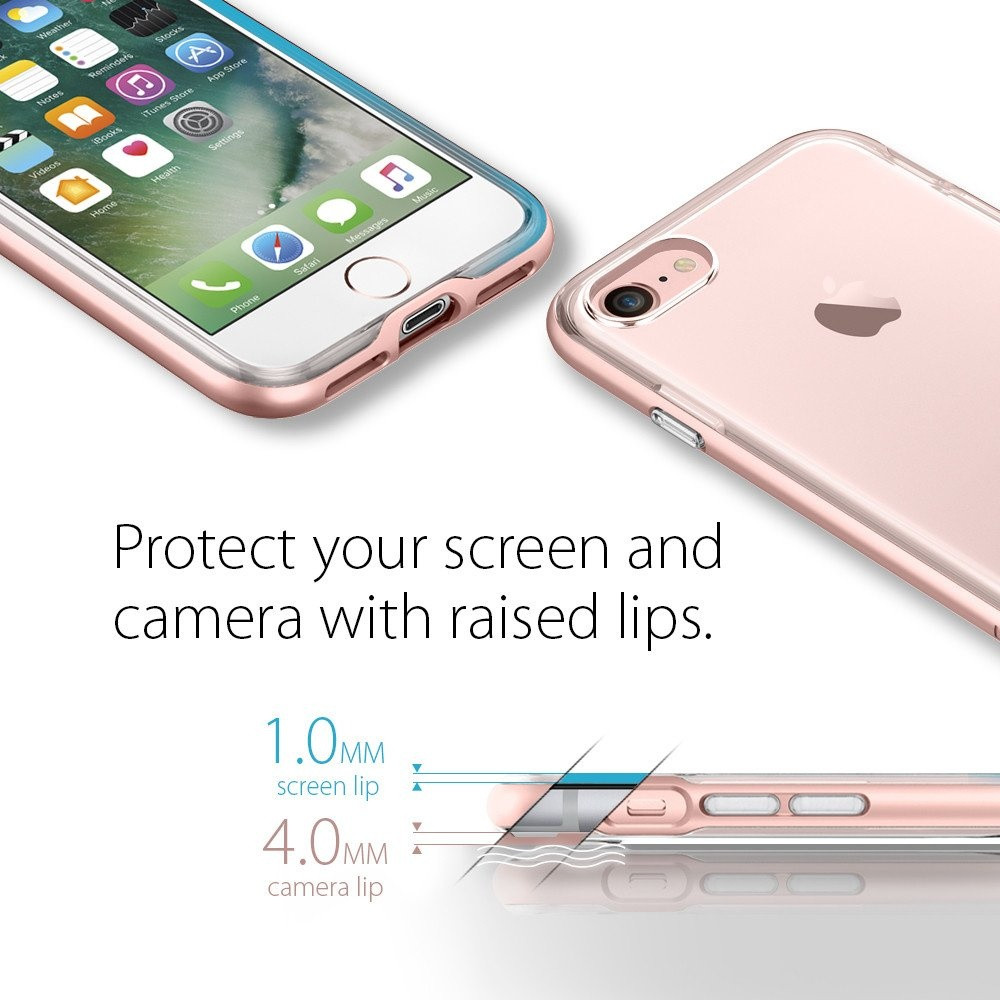 Spigen iPhone 7 Neo Hybrid Crystal Rose Gold (042CS20524)
