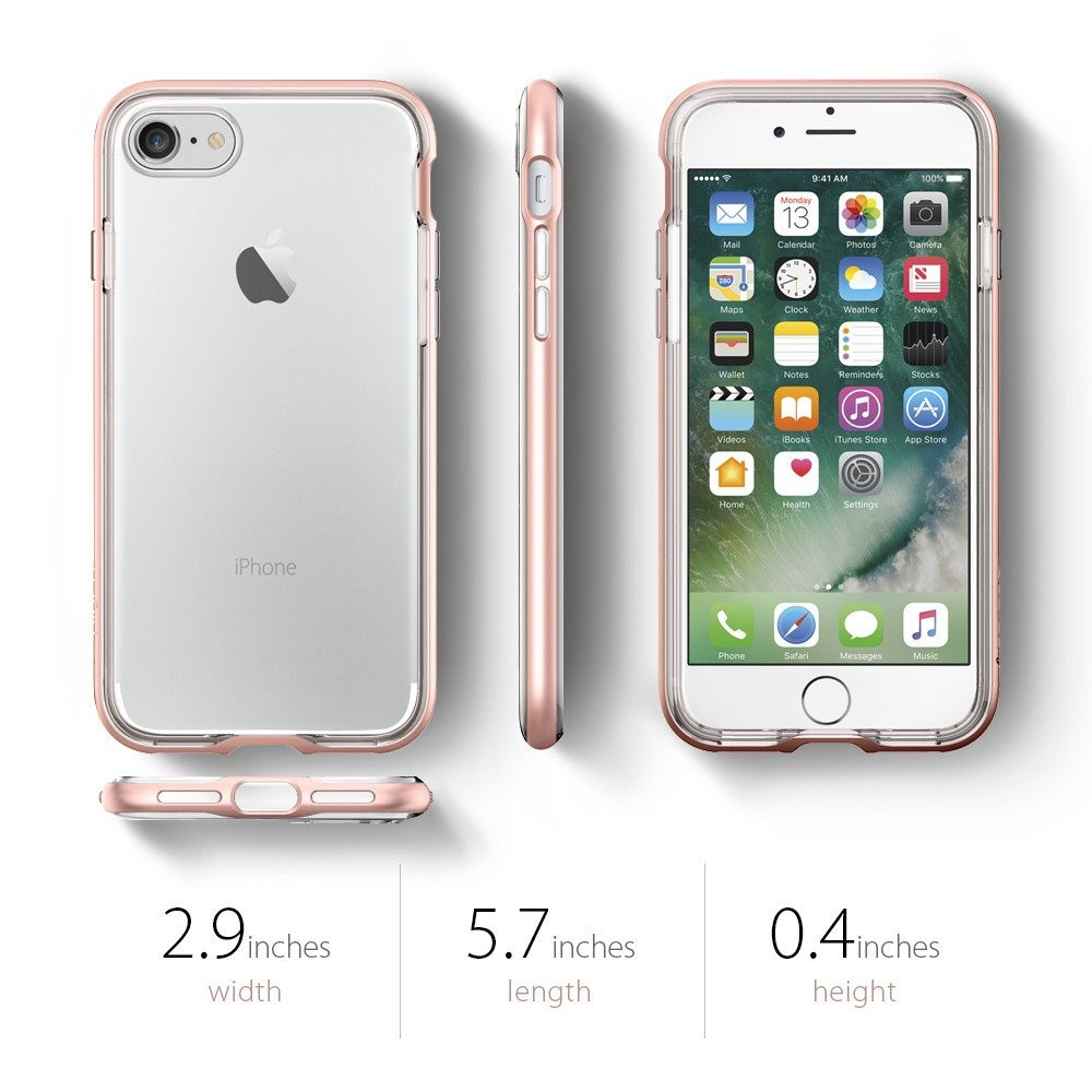 Spigen iPhone 7 Neo Hybrid Crystal Rose Gold (042CS20524)