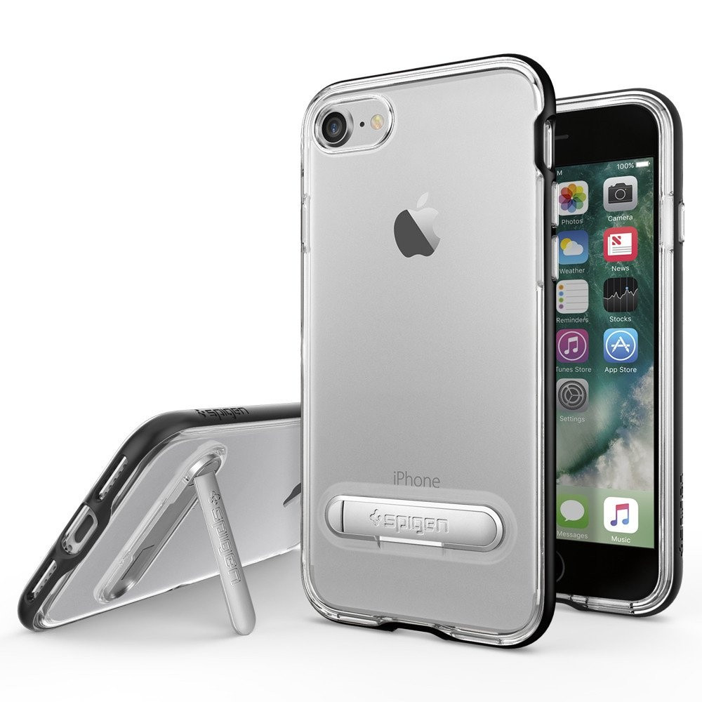 Spigen iPhone 7 Crystal Hybrid Black (042CS20671)