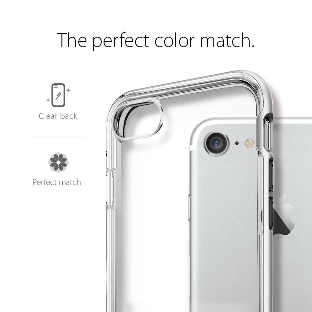 Spigen iPhone 7 Neo Hybrid Crystal Satin Silver (042CS20676)