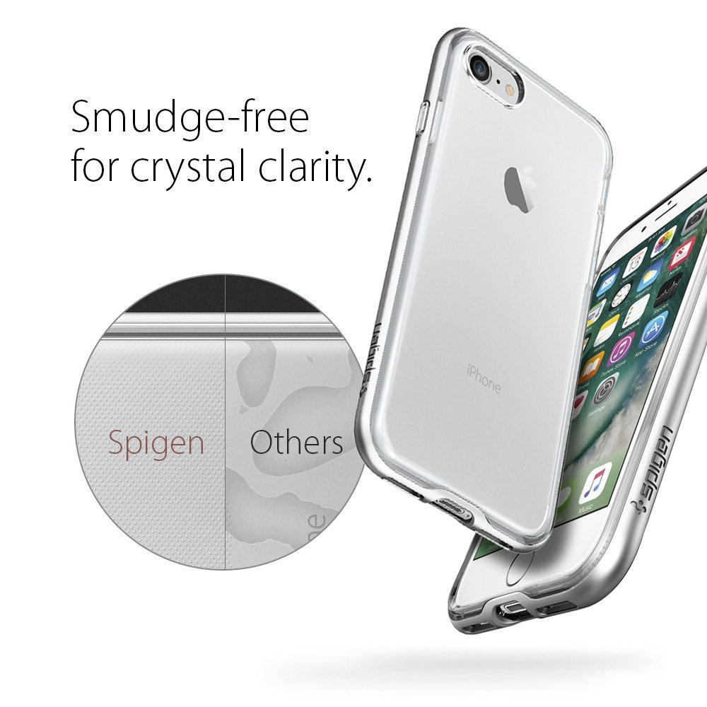 Spigen iPhone 7 Neo Hybrid Crystal Satin Silver (042CS20676)