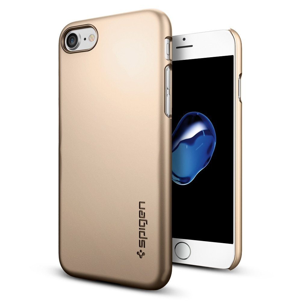Spigen iPhone 7 Thin Fit Champagne Gold (042CS20732)