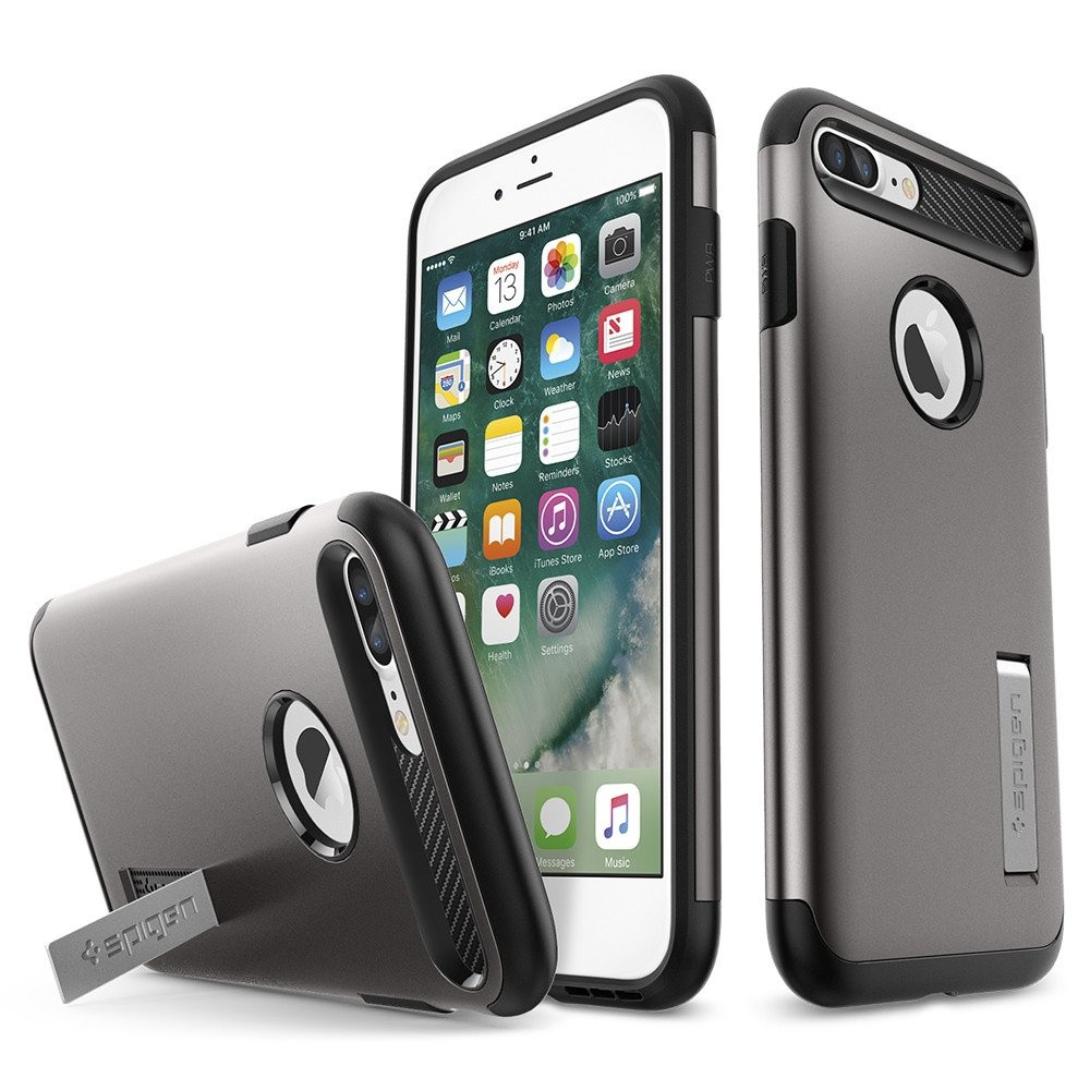 Spigen iPhone 7 Plus Slim Armor Gunmetal (043CS20309)