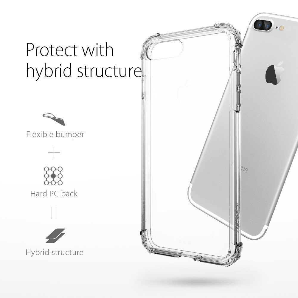 Spigen iPhone 7 Plus Crystal Shell Clear Crystal (043CS20314)
