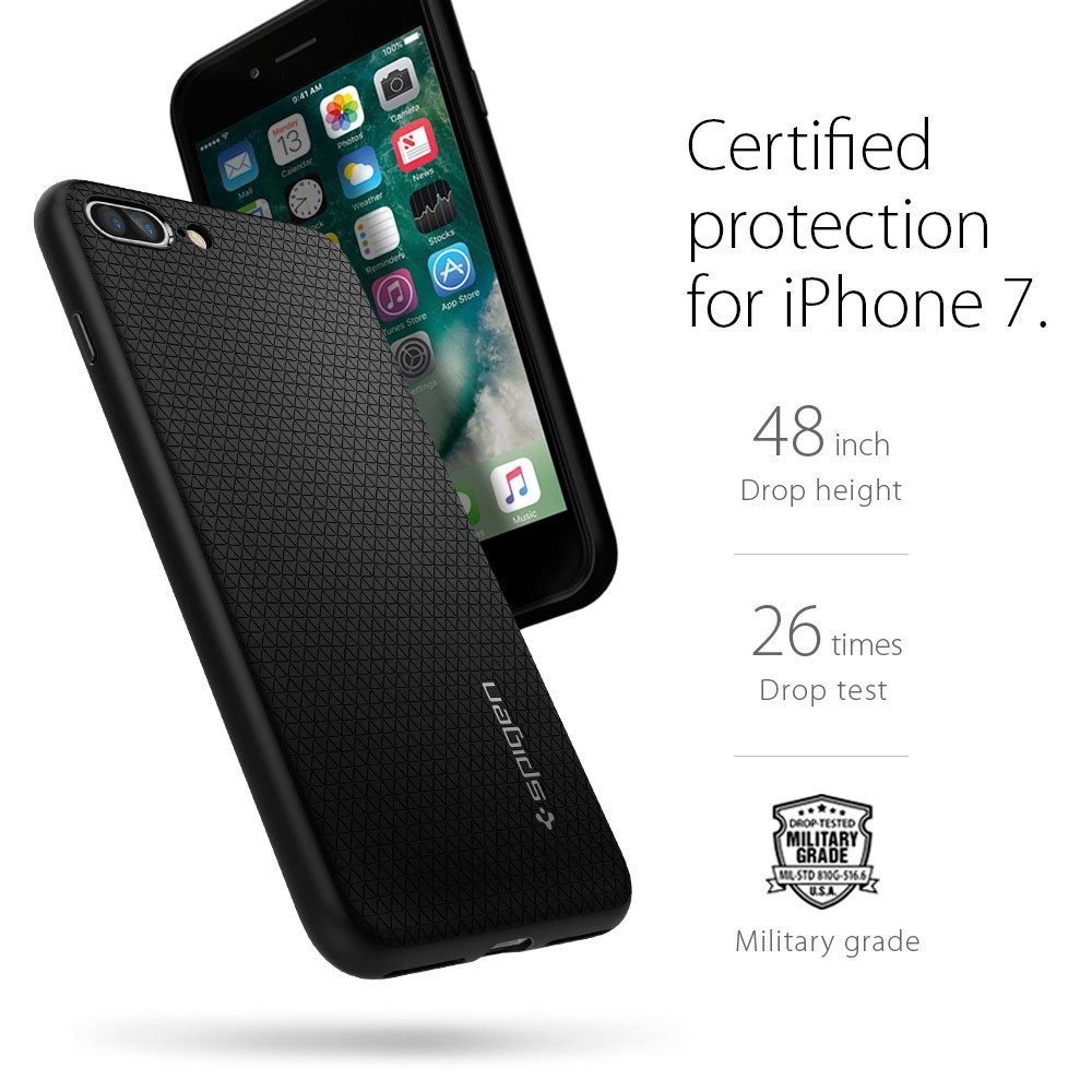 Spigen iPhone 7 Plus Liquid Armor Black (043CS20525)