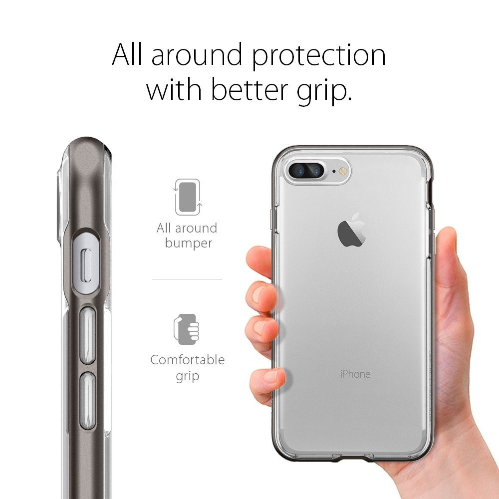 Spigen iPhone 7 Plus Neo Hybrid Crystal Gunmetal (043CS20539)
