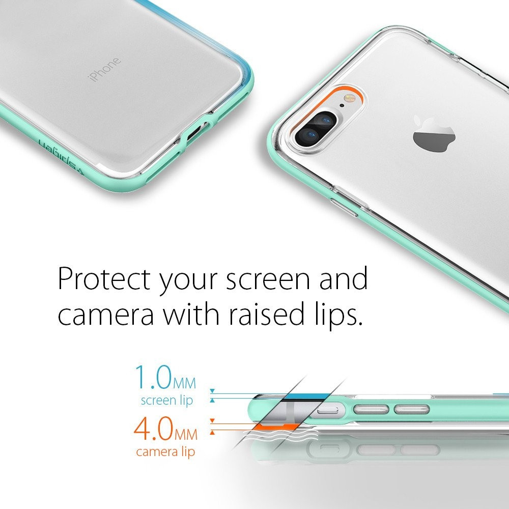 Spigen iPhone 7 Plus Neo Hybrid Crystal Mint (043CS20541)