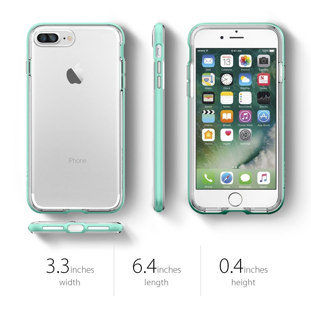 Spigen iPhone 7 Plus Neo Hybrid Crystal Mint (043CS20541)