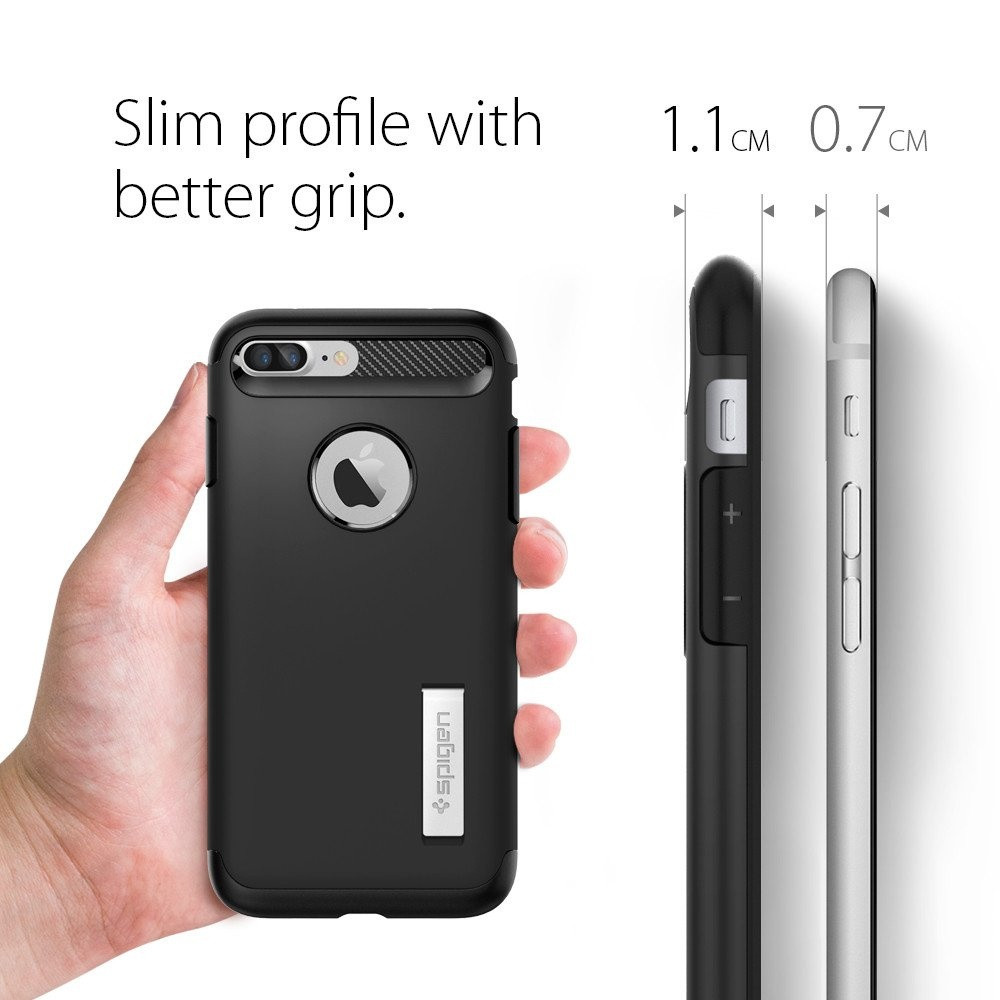 Spigen iPhone 7 Plus Slim Armor Black (043CS20648)