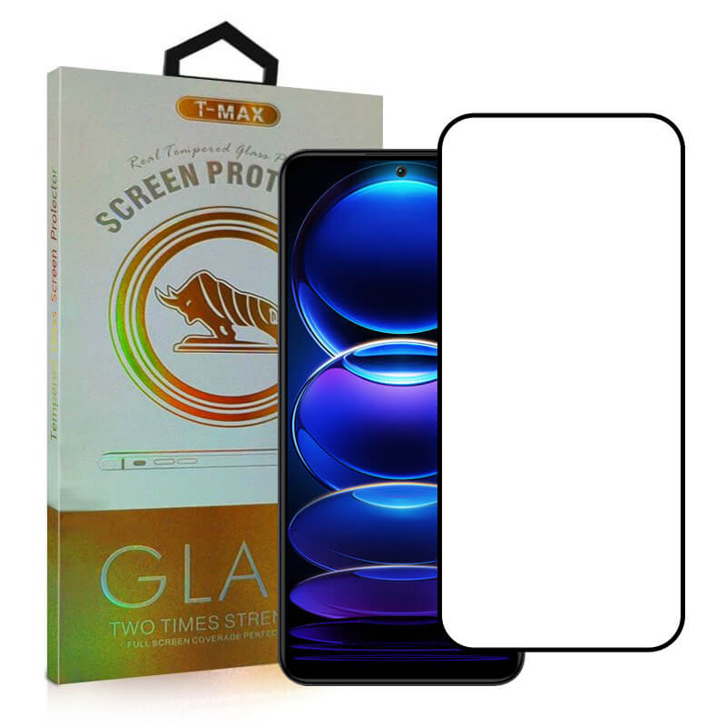 T-Max Full Face Temp.Glass For Xiaomi Note 12 5G/Poco X5 (05-00295)