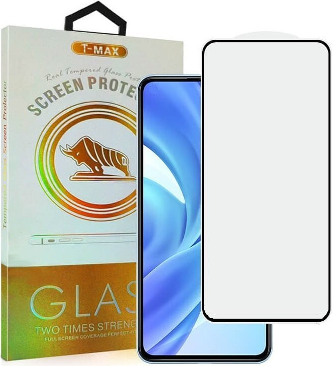 Tempered Glass Xiaomi Redmi Note 14 5G T-Max Premium Full Glue Αντιχαρακτικό Γυαλί Προστασίας Οθόνης - Black (5206015081842)