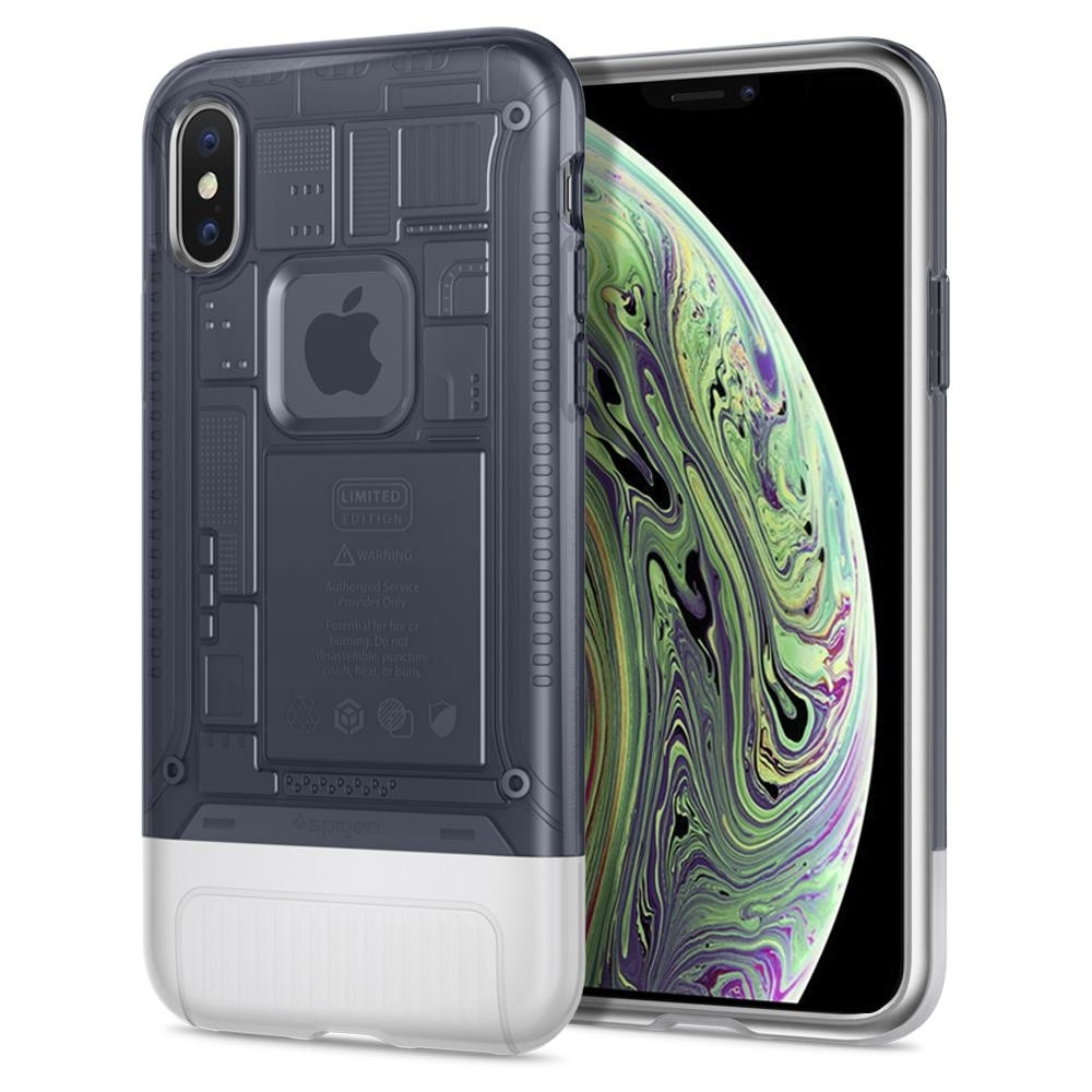 Spigen iPhone X / Xs Classic C1 Graphite (057CS23197)