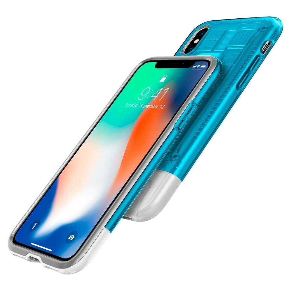 Spigen iPhone X / Xs Classic C1 Blueberry (057CS24432)