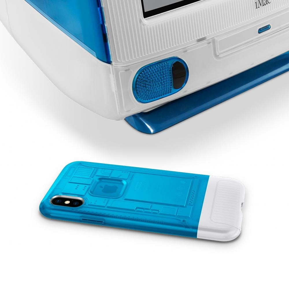 Spigen iPhone X / Xs Classic C1 Blueberry (057CS24432)