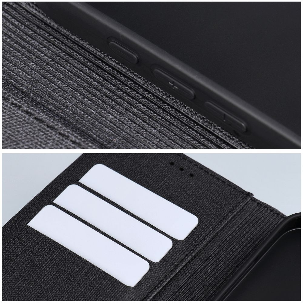 Θήκη Πορτοφόλι Gomma Wallet Xiaomi Redmi 13C 4G / Poco C65 4G Μαύρο 