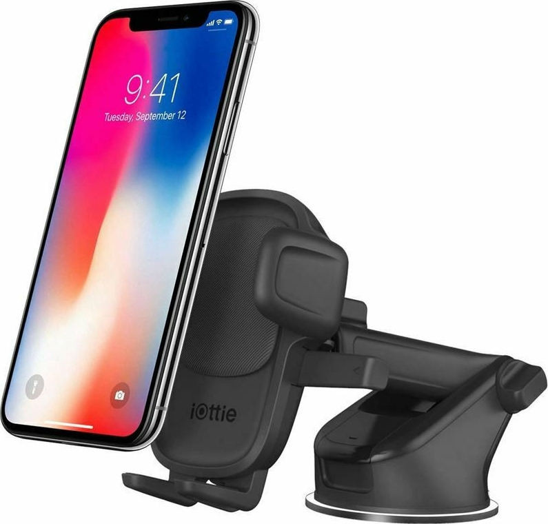  iOttie Easy One Touch 5 Dash & Windshield - Universal Βάση Κινητών με Βεντούζα για Ταμπλό Αυτοκινήτου - Black  (HLCRIO171AM)
