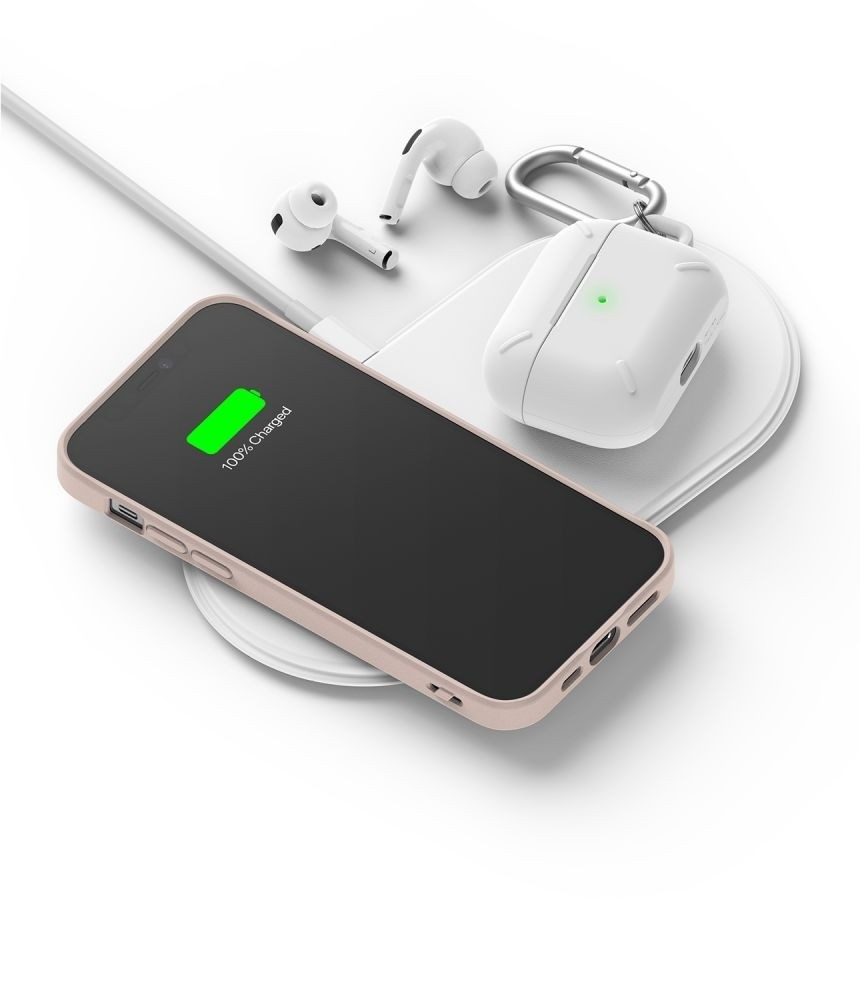 Ringke Air S Θήκη Σιλικόνης Apple iPhone 12 / 12 Pro - Pink Sand (75231) 