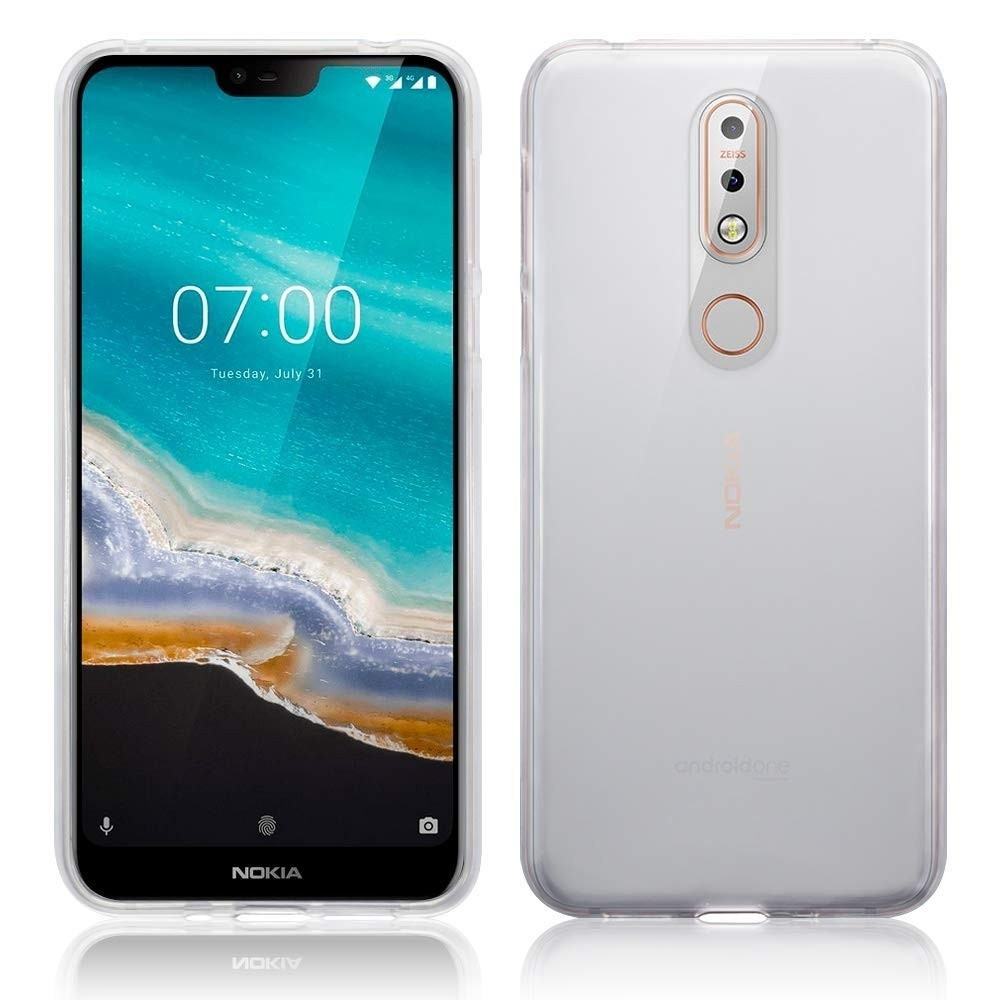 Terrapin Διάφανη Θήκη Σιλικόνης Nokia 7.1 - Clear