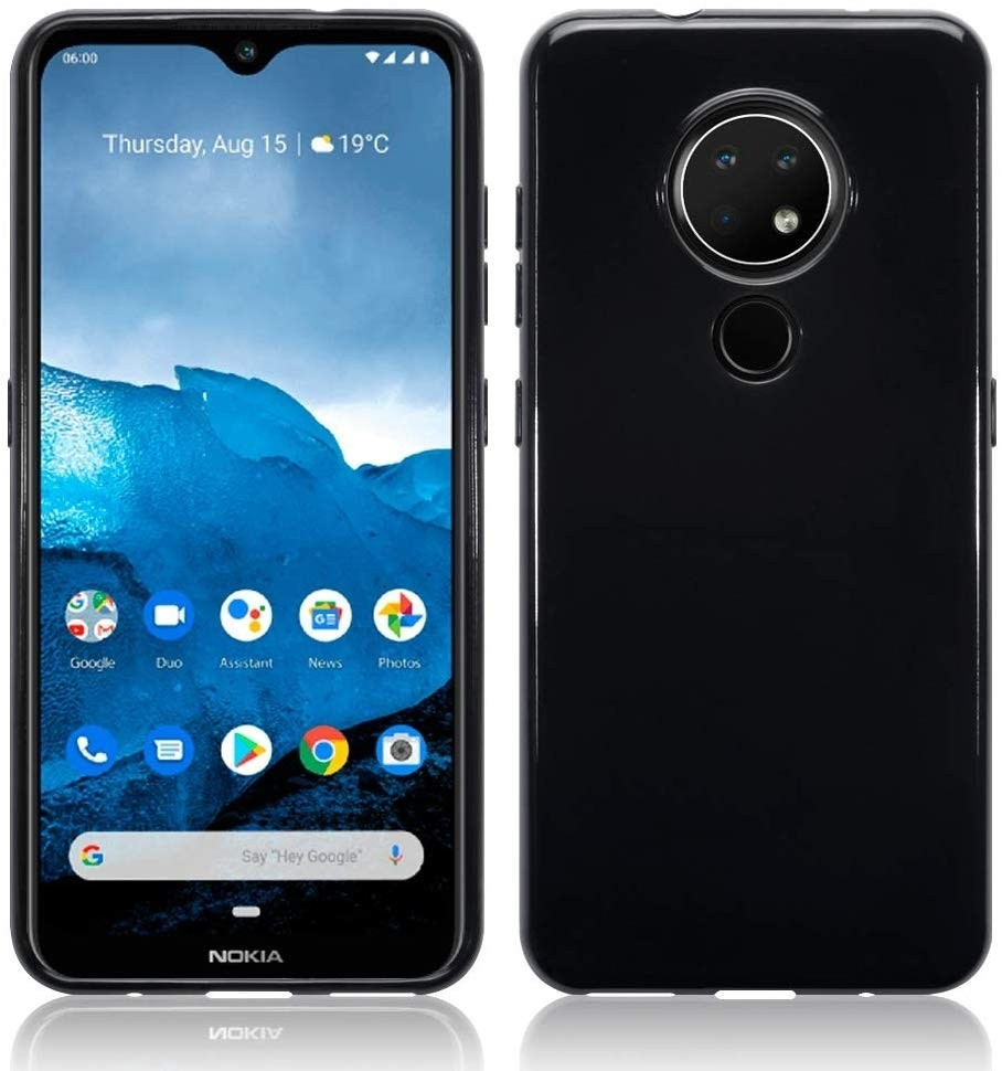 Terrapin Θήκη Σιλικόνης Nokia 6.2/7.2 - Black (118-001-298)