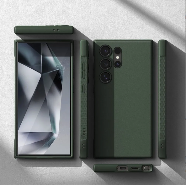 Θήκη Σιλικόνης - Samsung Galaxy S24 Ultra - Ringke Onyx - Dark Green (8809961783883)