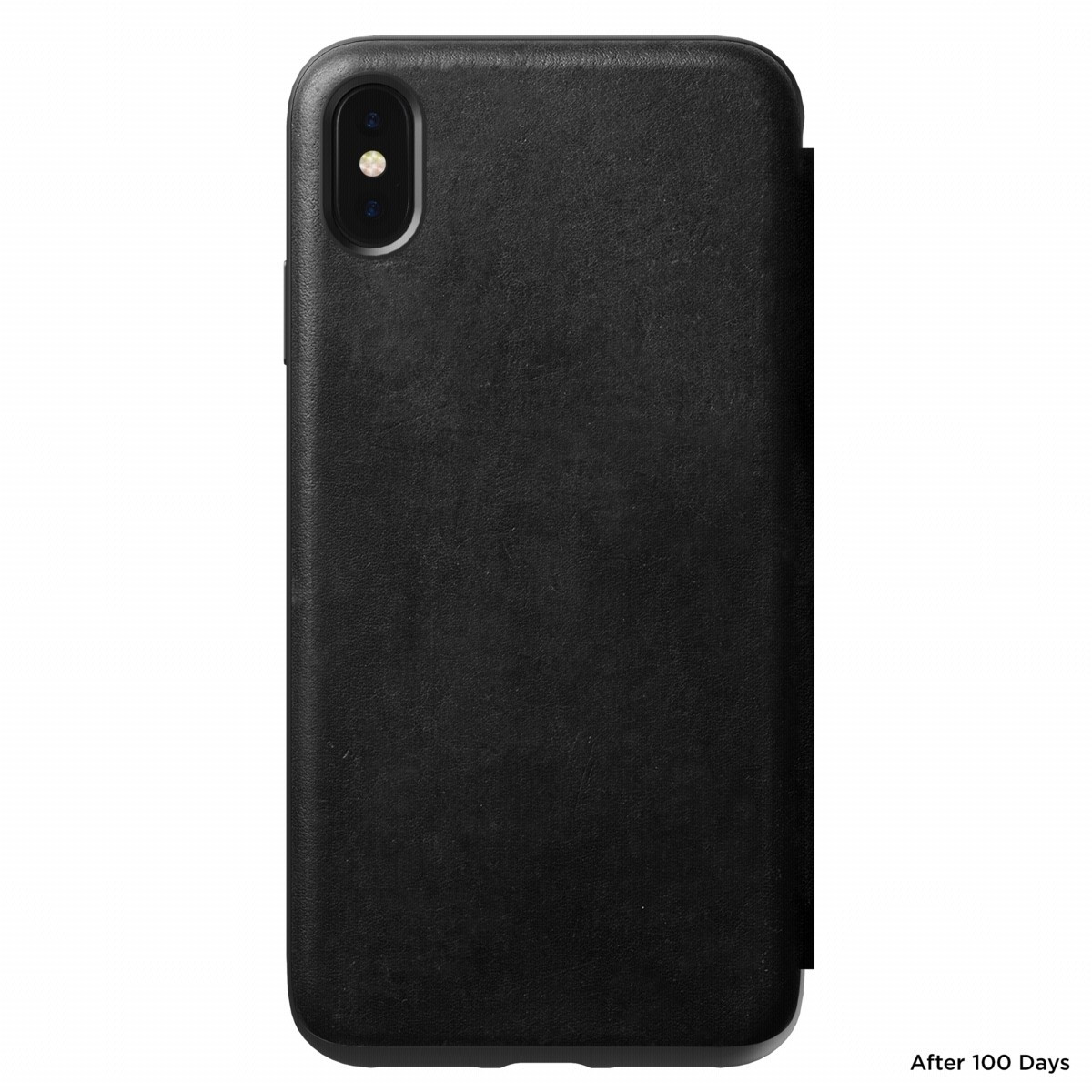 Nomad Δερμάτινη Rugged Tri-Folio Θήκη - Πορτοφόλι Apple iPhone XS Max - Black (NM21T10H50)