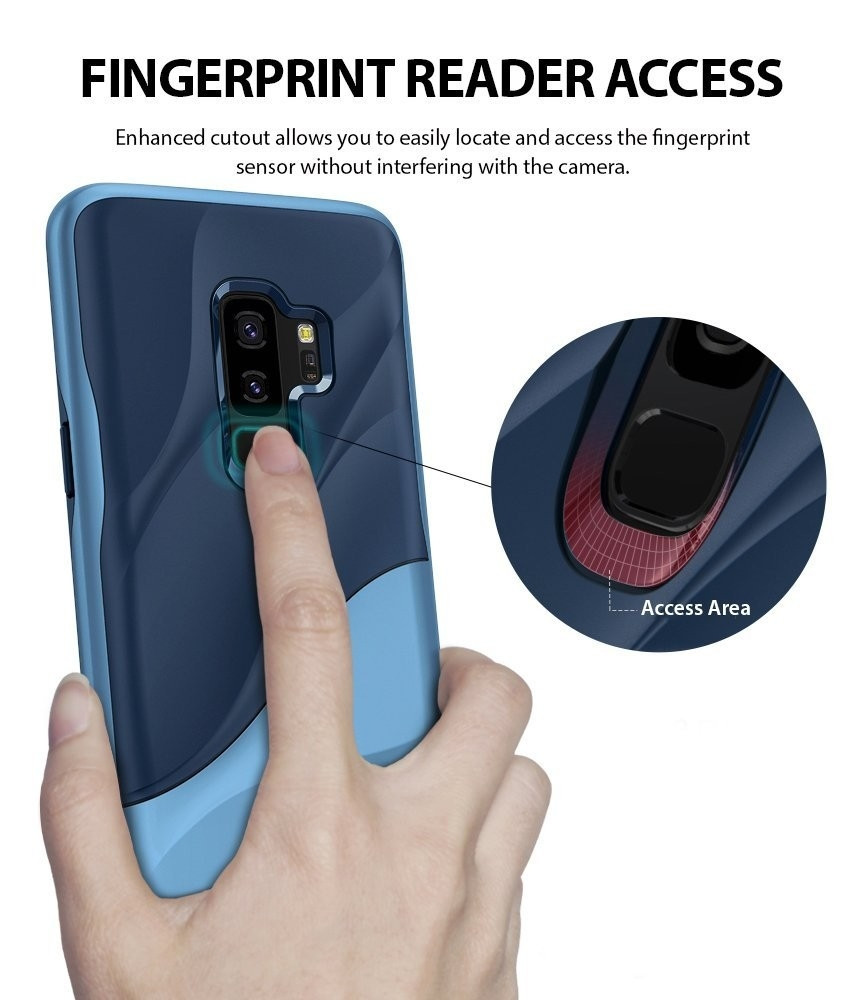 Ringke Wave Θήκη Samsung Galaxy S9 Plus - Coastal Blue